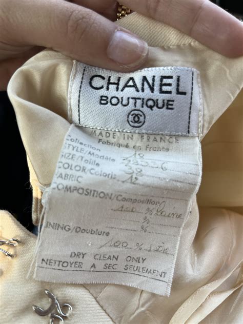 inside chanel videos|vintage Chanel inside tags.